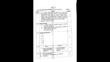 #TN @12th computer science public answer key 2025