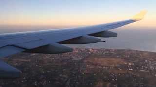 Airbus A330-200 (EI-EJK) Alitalia landing in Rome Fiumicino