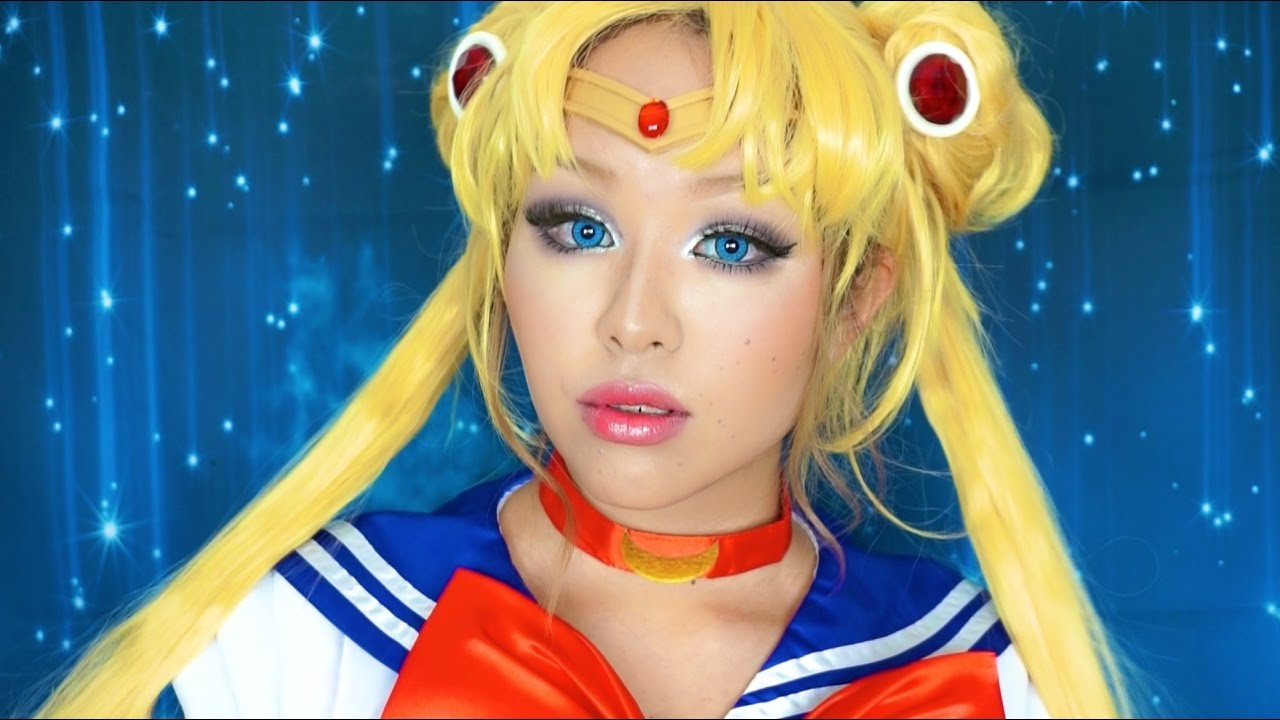 美少女戦士セーラームーンメイク 月野うさぎ コスプレメイク Sailor Moon Youtube