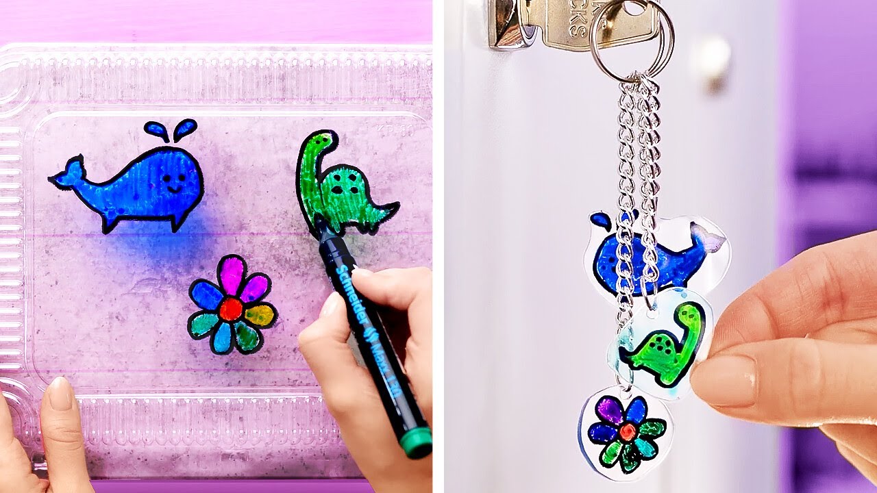 Awesome DIY Jewelries And Colorful Crafts With Glue Gun & 3D Pen - YouTube