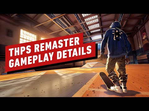 Tony Hawk's Pro Skater 1 and 2 Remake Gameplay Details
