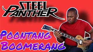 Steel Panther - Poontang Boomerang Guitar Cover