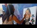 Nipsey Hussle Art Tribute (By Joan Cheri)