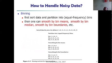 How to handle missing values and Noisy data