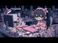 【フリーBGM】残業中。💻ヾ(・・🎀) ／作業用／睡眠用／Lofi／チル