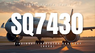 LIVE | Singapore Virtual Airlines SIA7430 – RKSI to KCVG | VATSIM Long Haul | Boeing 777F