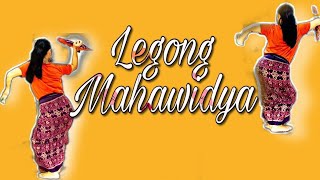 latihan tari legong mahawidya dari belakang