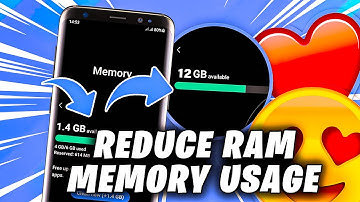 WORKING! How to REDUCE RAM Memory usage (Without  root)