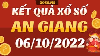 Xổ số An Giang ngày 6 Tháng 10 - SXAG 6/10 - XSAG - KQXSAG - Xổ số kiến thiết An Giang hôm nay