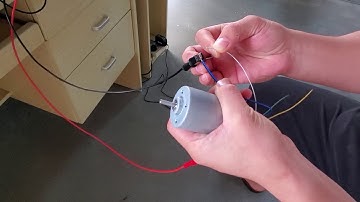 Brake Function demonstration: BL4260 inner rotor Brushless DC BLDC motor with a controller usage