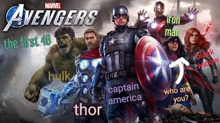 Marvel Avengers  the first 48 walkthrough part 3/ missing link/1st harm room