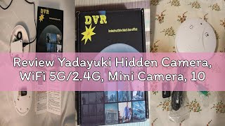 Review Yadayuki Hidden Camera, WiFi 5G/2.4G, Mini Camera, 1080P HD Micro Camera, Mini Spy Cam, Wirel
