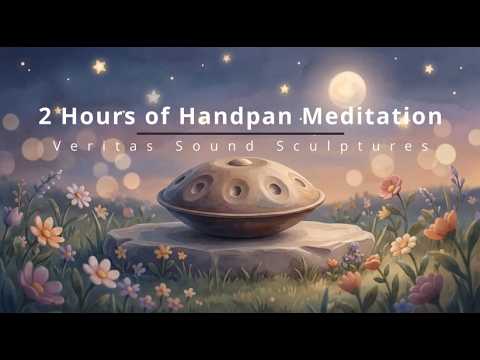 Handpan Music for Deep Focus & Relaxation | 2 Hours of Melodic Instrumental Soundscapes