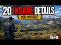 20 Insane Details in Red Dead Redemption 2