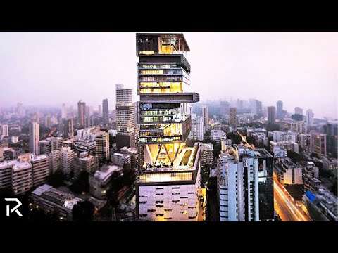 Video: 12 ohromující fakta o miliardu dolarů Mukesh Ambani Mumbai Mansion 