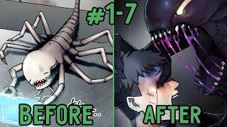 (1-7)He Was A Space Experiment, But Was Able To Free Himself To Evolve - Manhwa Recap