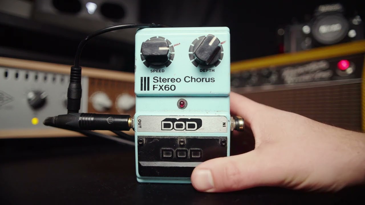DOD FX60 Stereo Chorus Demo