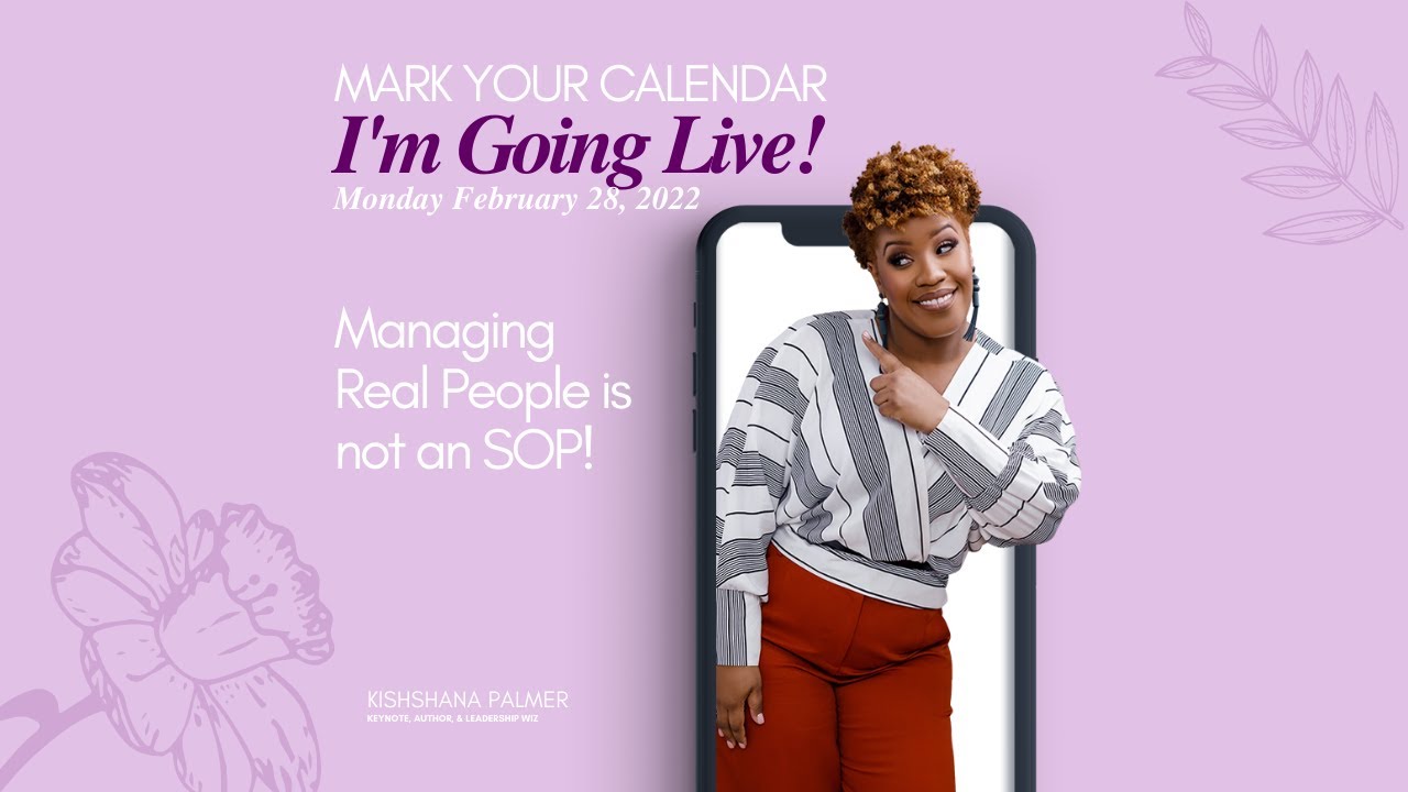 Managing Real People is not an SOP!