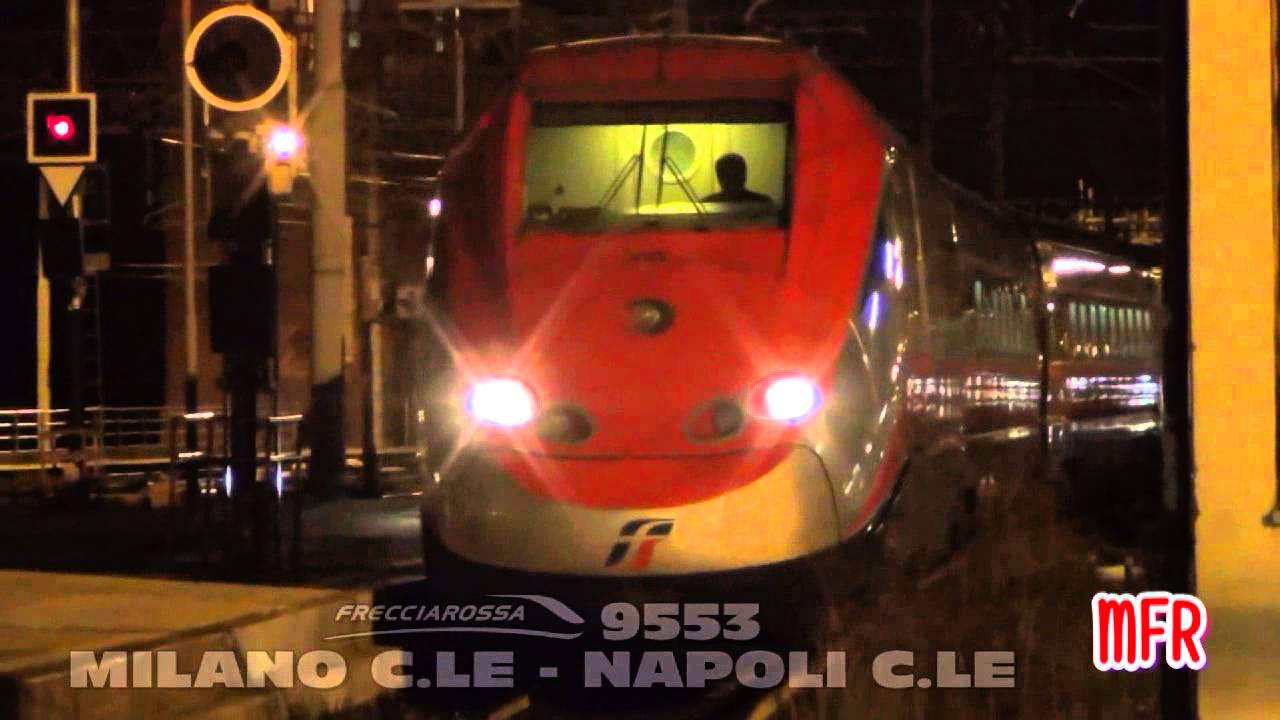 Parte 1: TRENI ITALIANI AD ALTA VELOCITA': Frecciarossa, Frecciargento e Italo a Firenze S.M.N.