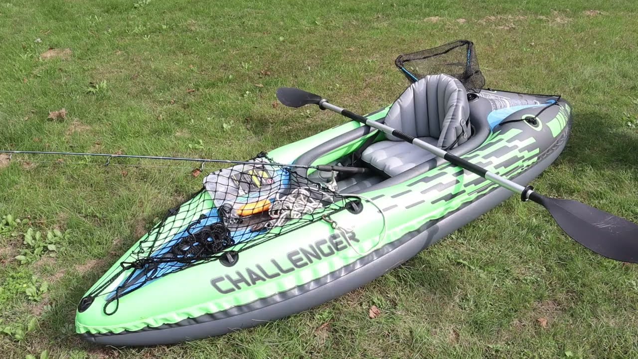 S5 Ep15 Intex Challenger K1 Inflatable Kayak Review