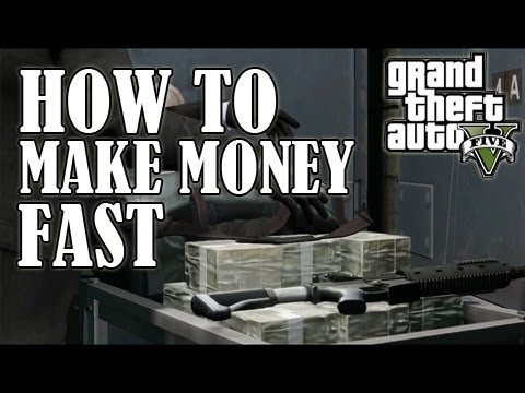 GTA 5 - How To Make REALLY FAST Easy Money! ($4500 in twenty seconds)