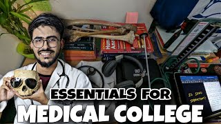 What to buy for 1st Year of Medical College?| Essentials? | Dilshad Alam