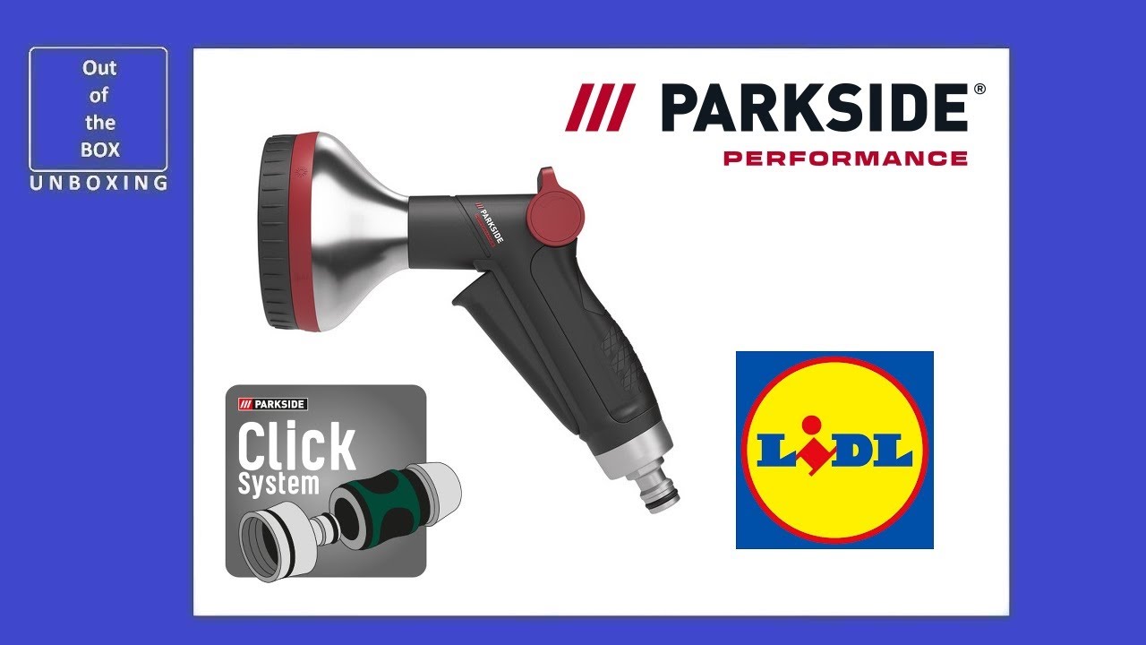 Parkside Performance MultiPurpose Spray Gun and Garden Sprayer