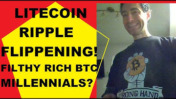 Ripple Litecoin flippening, Filthy Rich Bitcoin Millennials? SEC Altcoin Hit List? Russell Okung