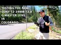 Reviewing the NEW Sony 12-24mm f2.8 GM lens in Colorado