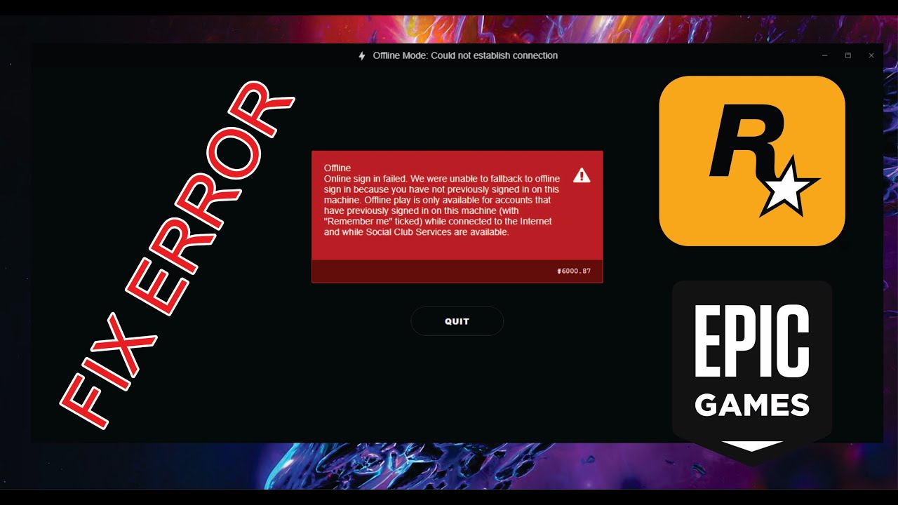 Epic games код 134. Рокстар лаунчер. Офлайн рокстар. Ошибки рокстар лаунчер. Рокстар геймс лаунчер шапка.