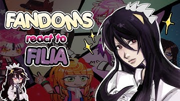 FANDOMS react to FILIA! skullgirls //2X SPEED// 