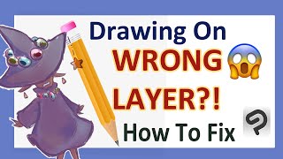 Drew on the Wrong Layer? Save Your Art! (Clip Studio Paint)
