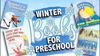 WINTER PRESCHOOL THEME Book Recommendations | Book Activities for Toddlers | The Carnahan Fam
