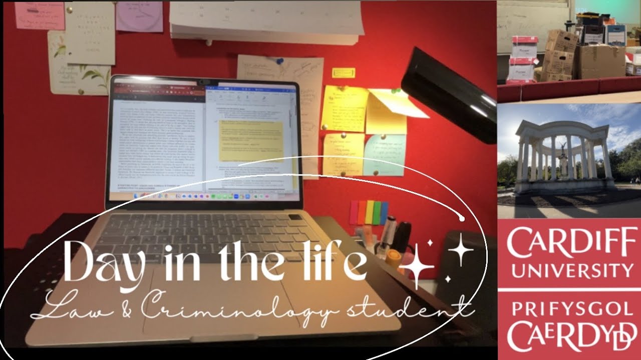 Day in the life of a final year law & criminology student 👀 - YouTube