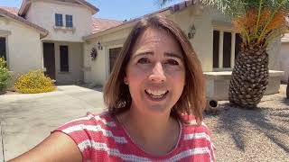 55+ Community in Arizona: Solera at Johnson Ranch, San Tan Valley AZ, Tour of house and neighborhood