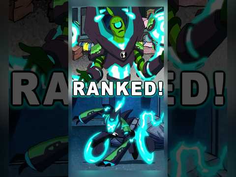 Ben 10 Omni Enhanced Aliens Ranked Worst To Best Ben10 Ranked Fyp