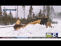 Roads in Yellowstone close for 2022 spring plowing