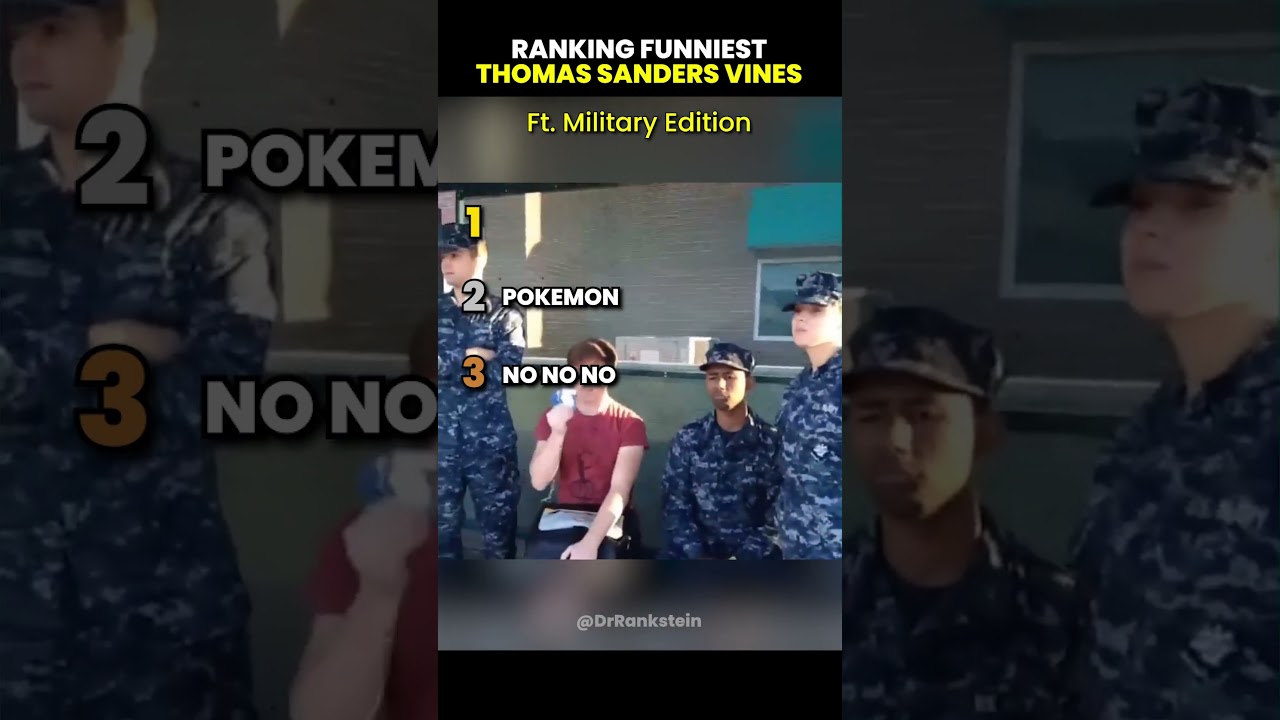 Рейтинг самых смешных военных видео Томаса Сандерса 😂 