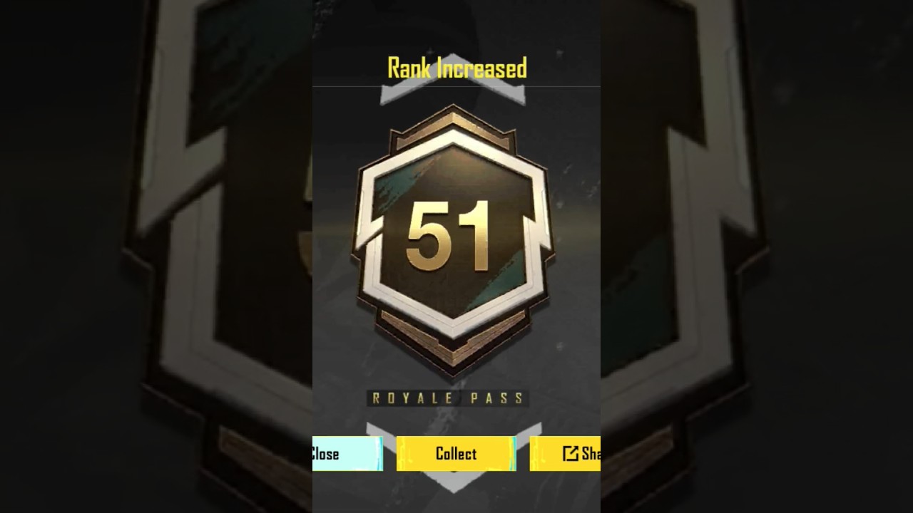 Rp Level 50 Plus in 2 Days in Bgmi | Royal Pass A1| 