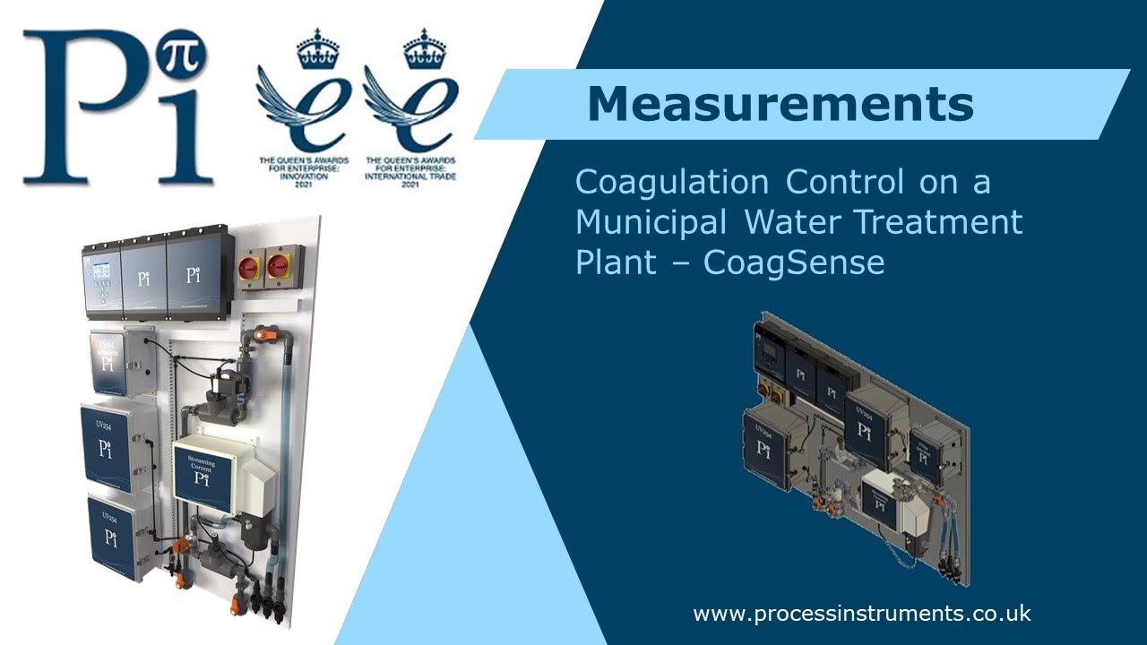 How to Control Coagulation in a Municipal Water Treatment Plant Measurements CoagSense YouTube