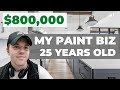 Daily Routine: $800,000 Painting Business at 25 Years Old