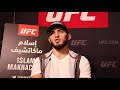 UFC 242 Islam Makhachev Talks About his Rule on Chasing the Title While Khabib Still Has It