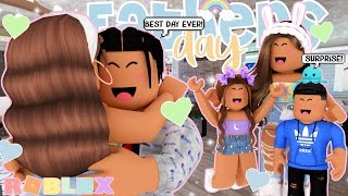 SURPRISING Jason With a MAN CAVE For FATHERS DAY!*HE'S SO HAPPY!*| Bloxburg Family Roleplay | Roblox