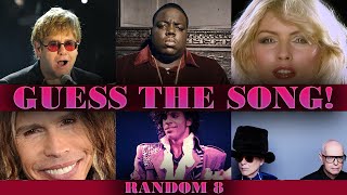 1960-2022 Guess the song! | RANDOM MUSIC QUIZ 8