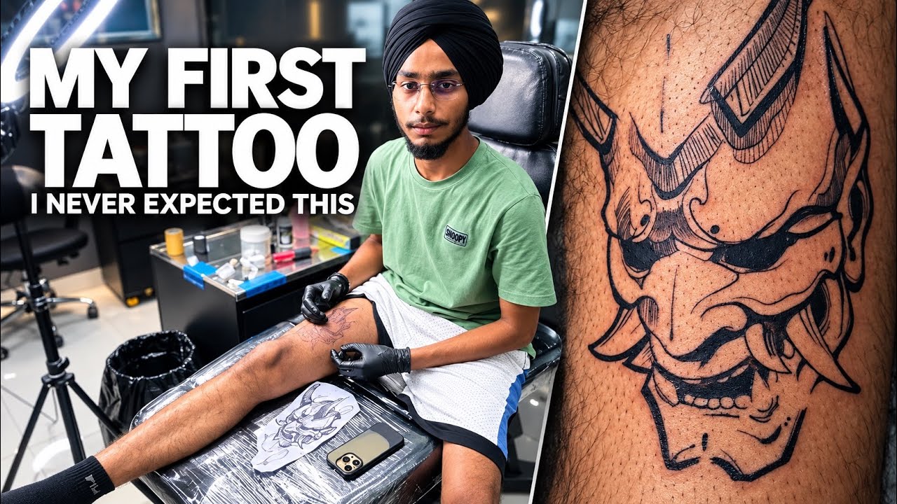 My First Tattoo | How To Make First Tattoo | Kamz Inkzone  Academy