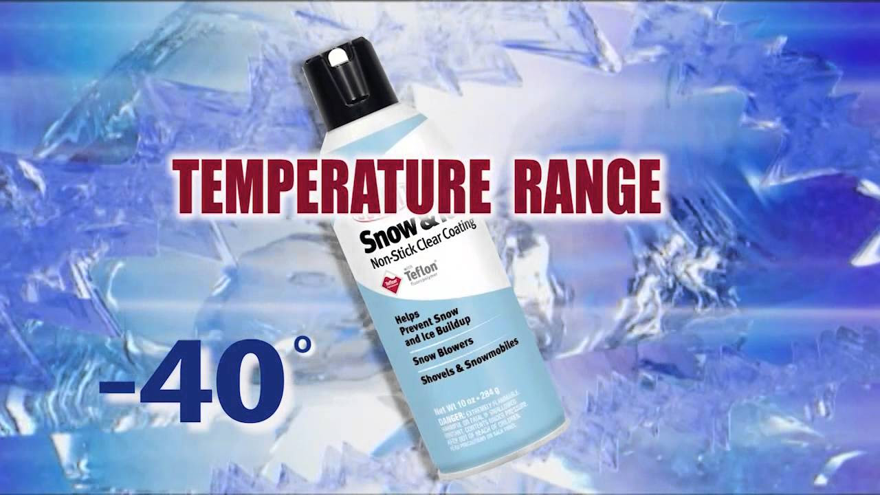 DuPont Teflon Snow & Ice Repellant for Snowblowers & Shovels 