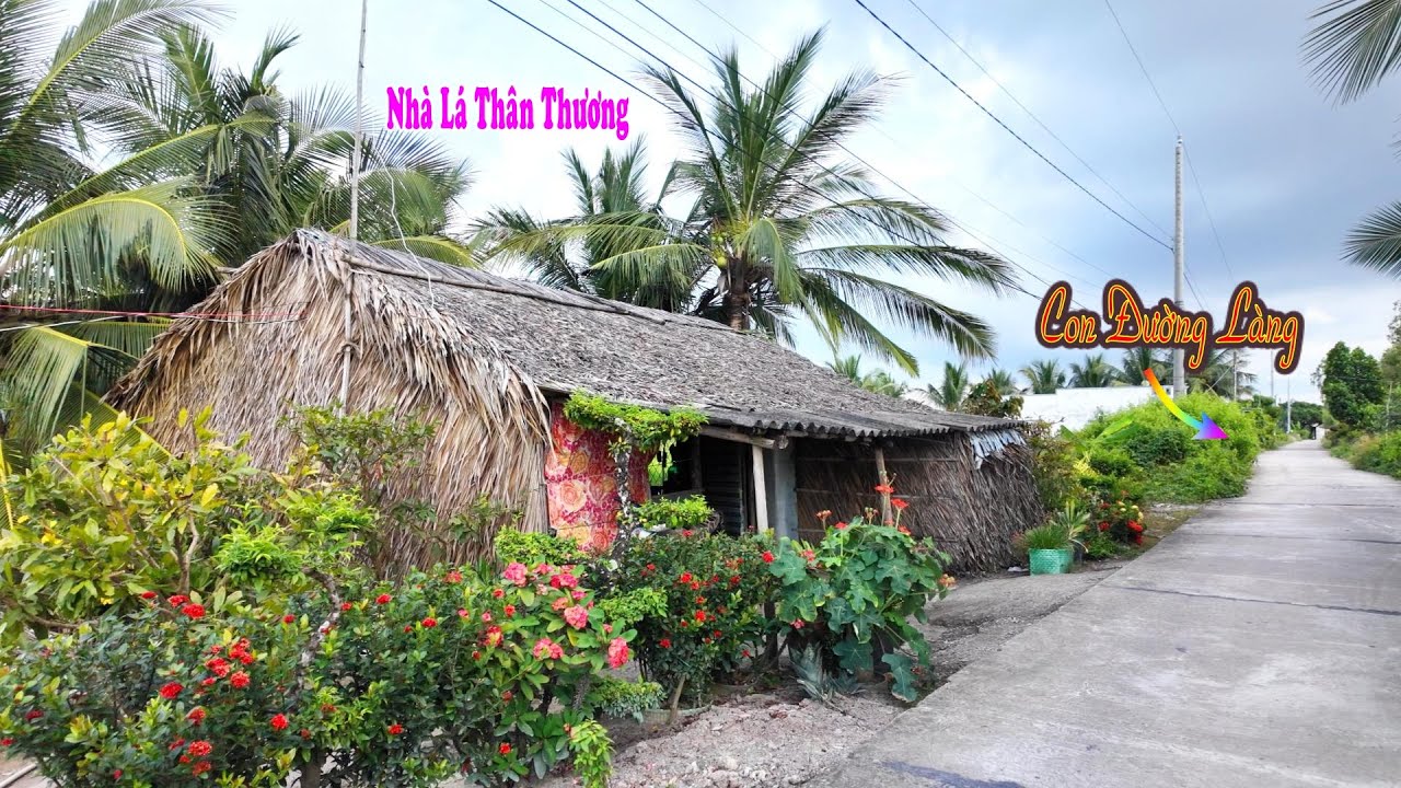 Đường Làng Quanh Co Hoang Vắng 