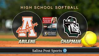 Chapman Softball vs Abilene (05/05/26)