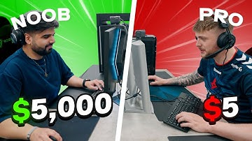 Astralis Pro On 5$ Gaming Setup Vs. Silver With A 5000$ Gaming Setup