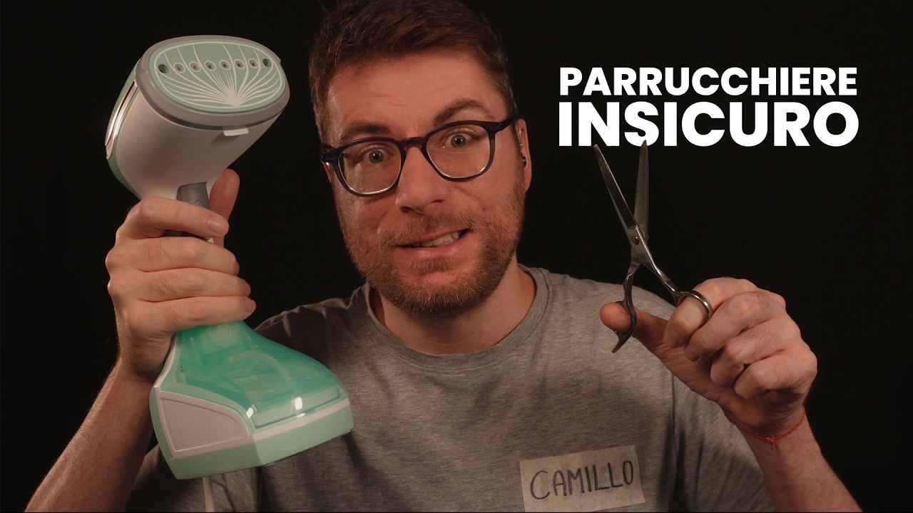 PARRUCCHIERE INSICURO & INESPERTO • Roleplay ASMR ITA